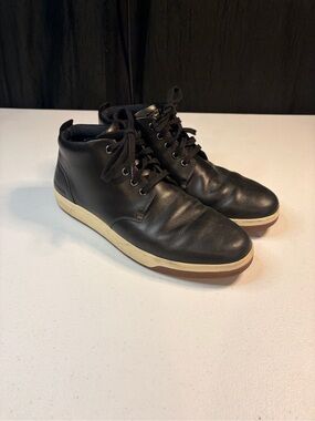 Cole Haan Grand.OS Mens Black Leather Chukka Boots C32240 Size 11M